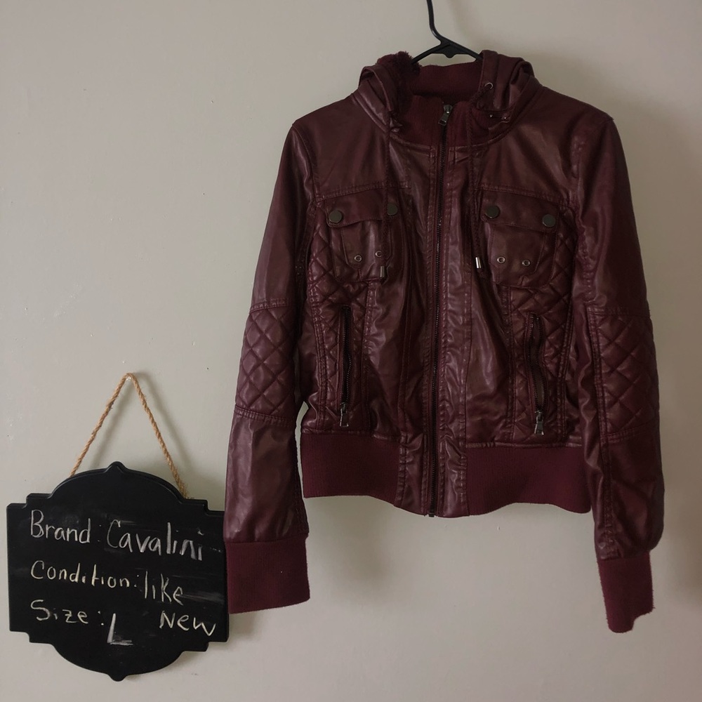 Maroon jacket🦋